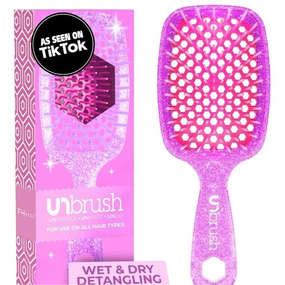 FHI Heat Unbrush Detangling Vented Hair Brush - Picture 2 of 13